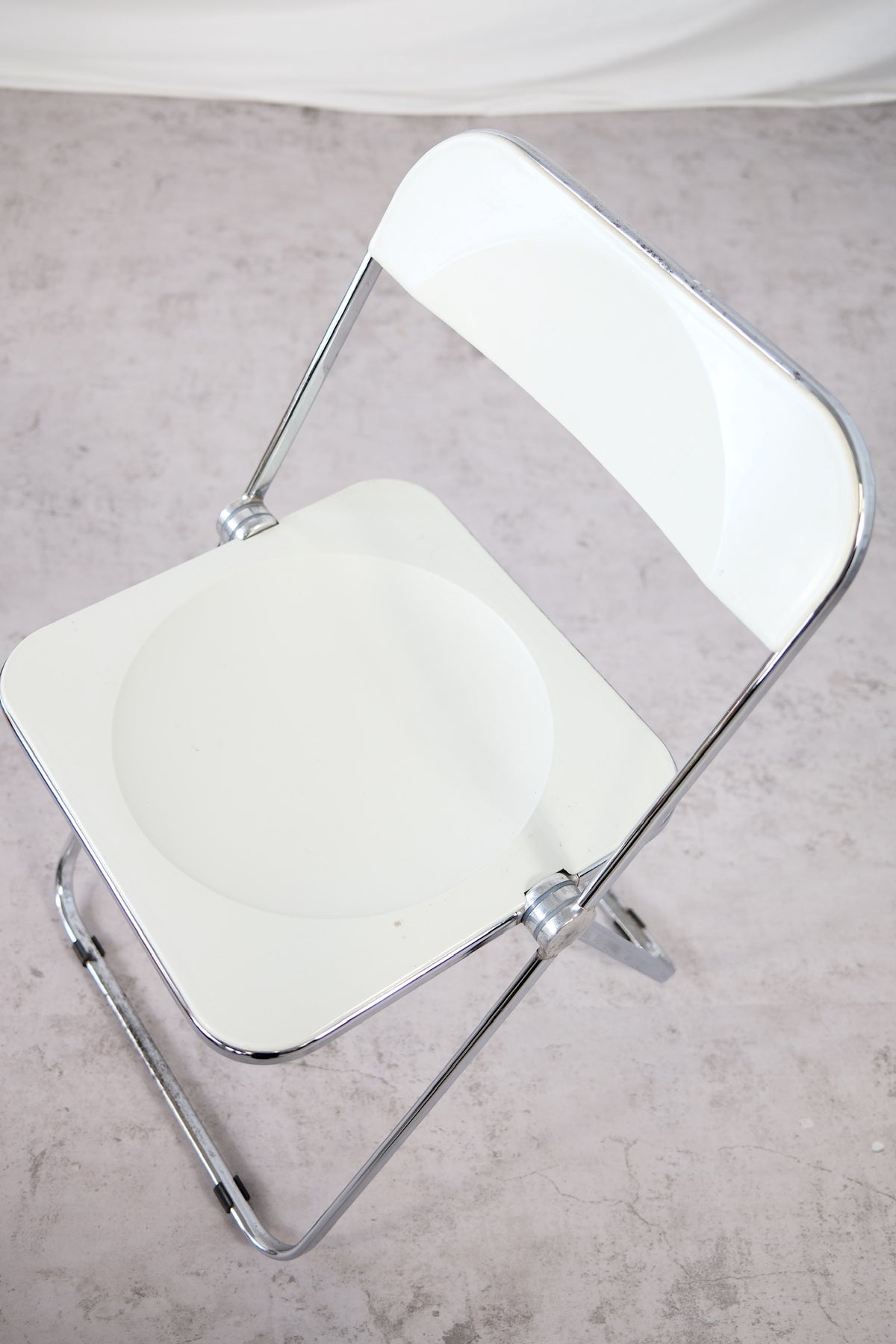 Iconic 1970s Plia Folding Chairs by Giancarlo Piretti for Anonima Castelli