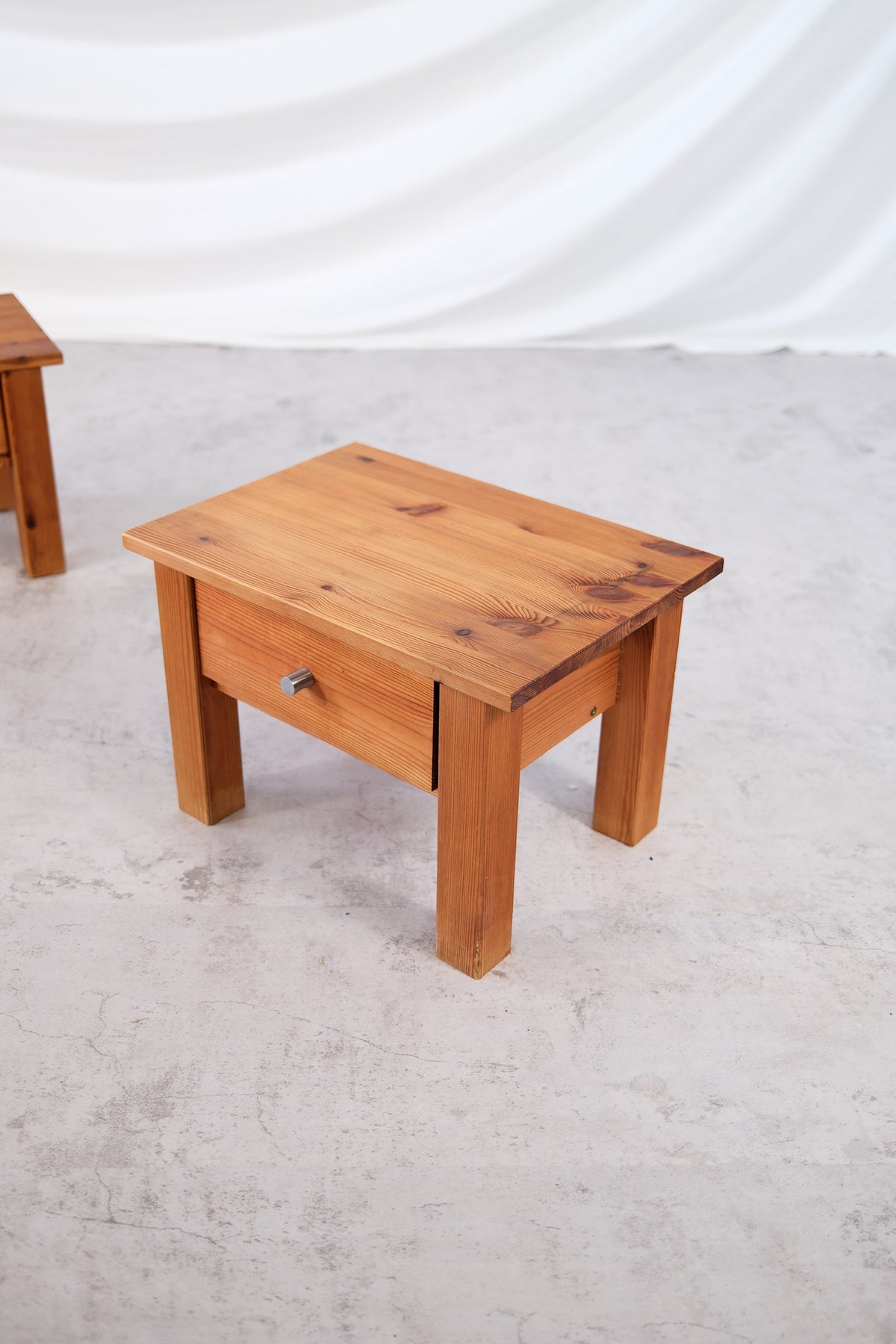 Japandi style side tables
