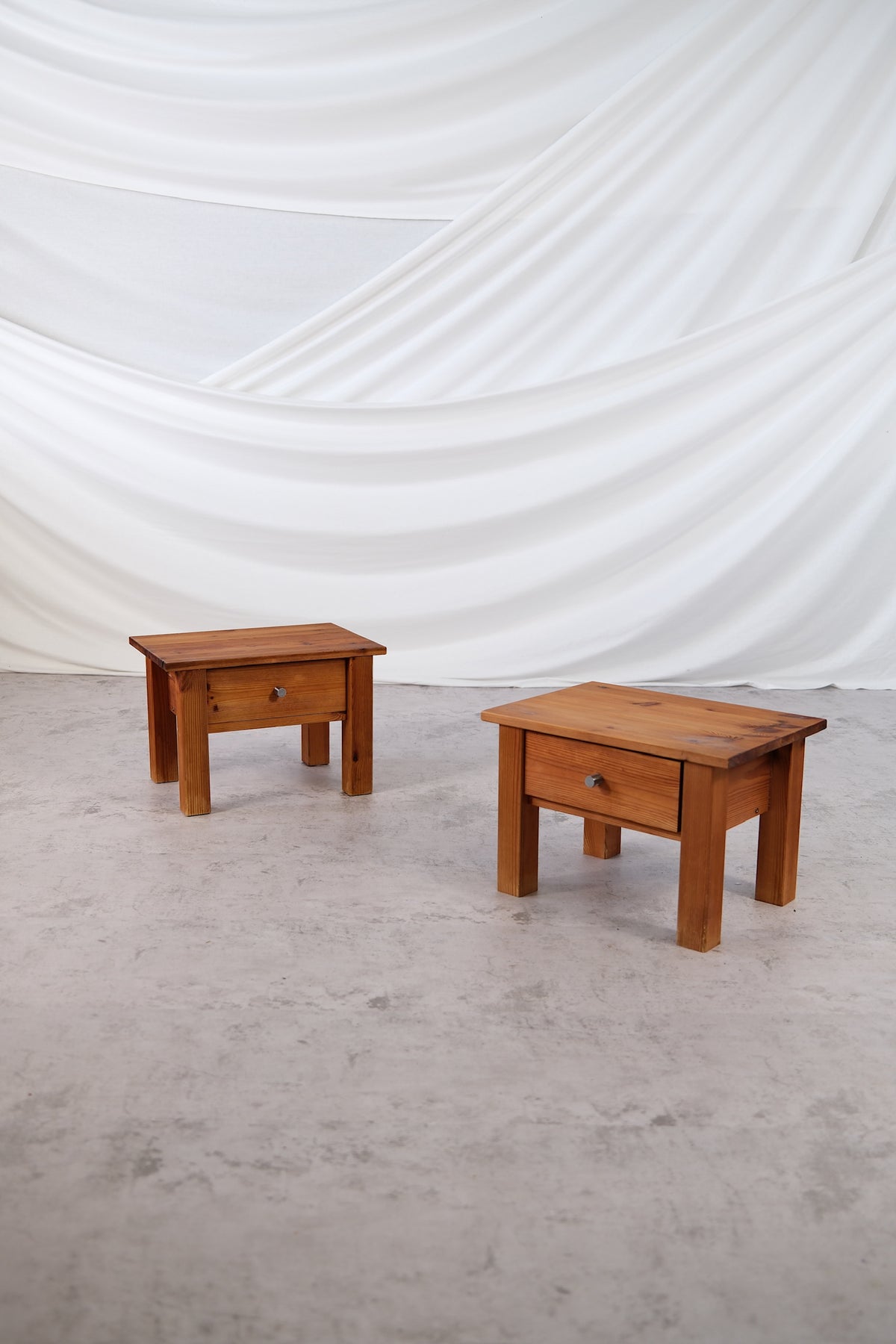 Japandi style side tables