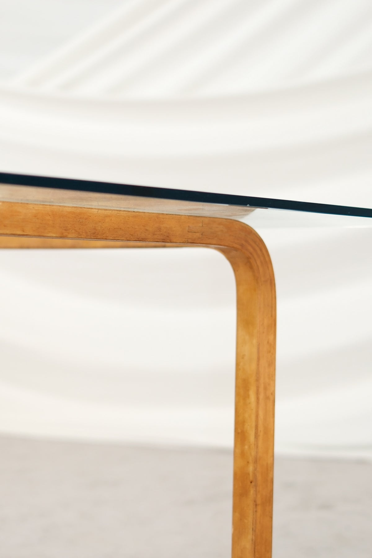 Harvinainen Artek Y805 -sohvapöytä, erikoissormiliitokset – Alvar Aalto, 1950-luku