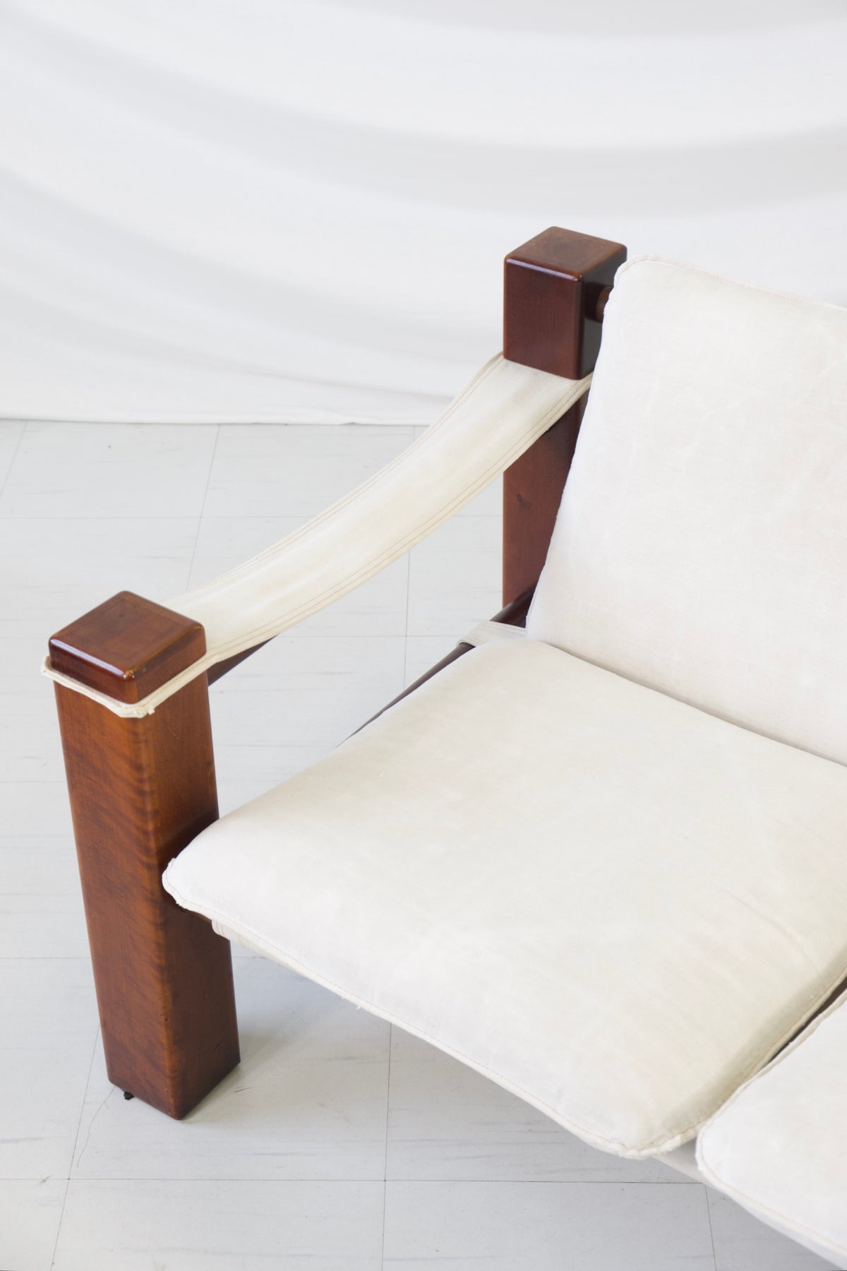 Vintage Brazilian Safari 2-Seater Sofa, 1970s