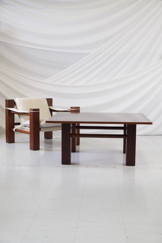 Vintage Brazilian Safari Coffee Table