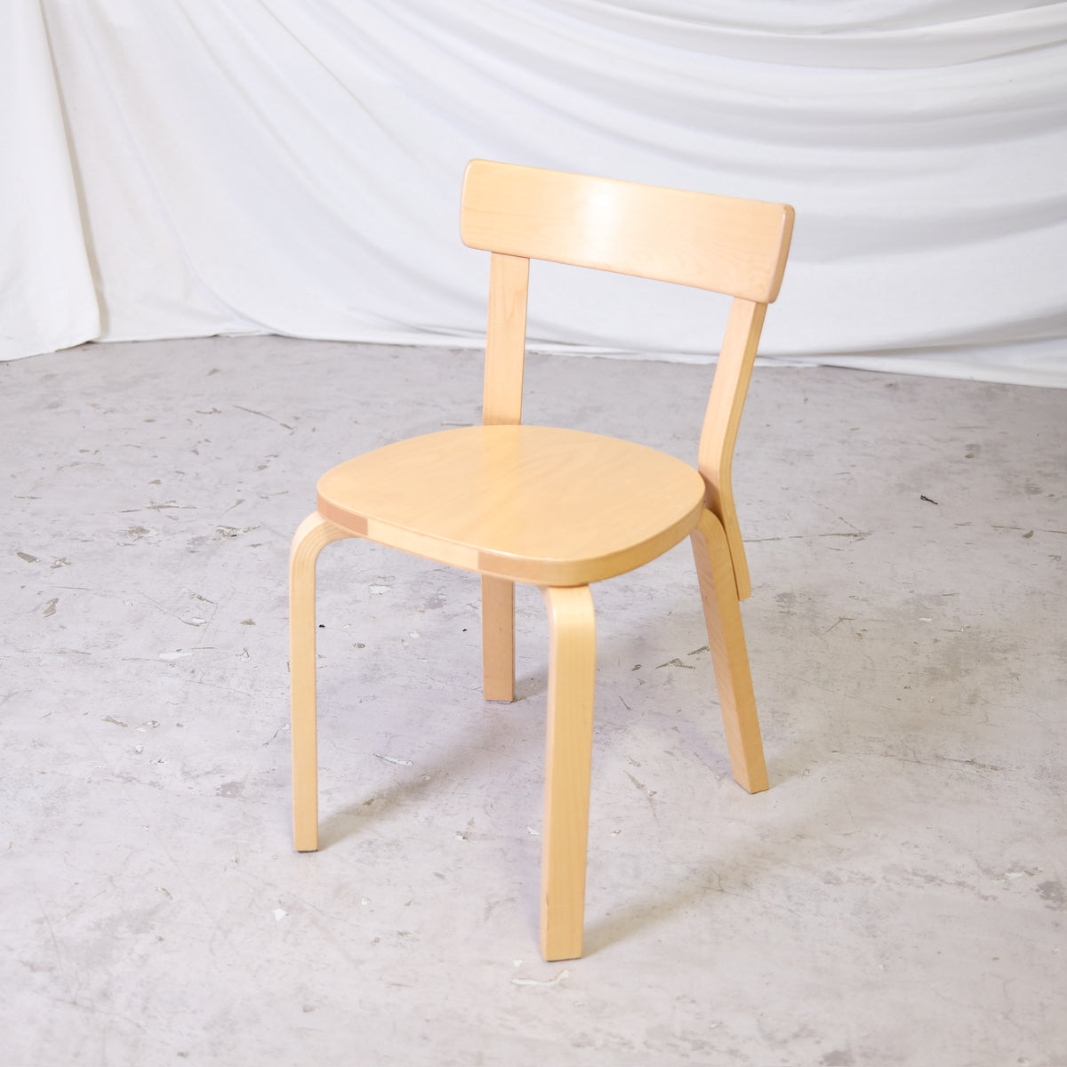 Alvar Aalto Chair 69 in Birch by Artek