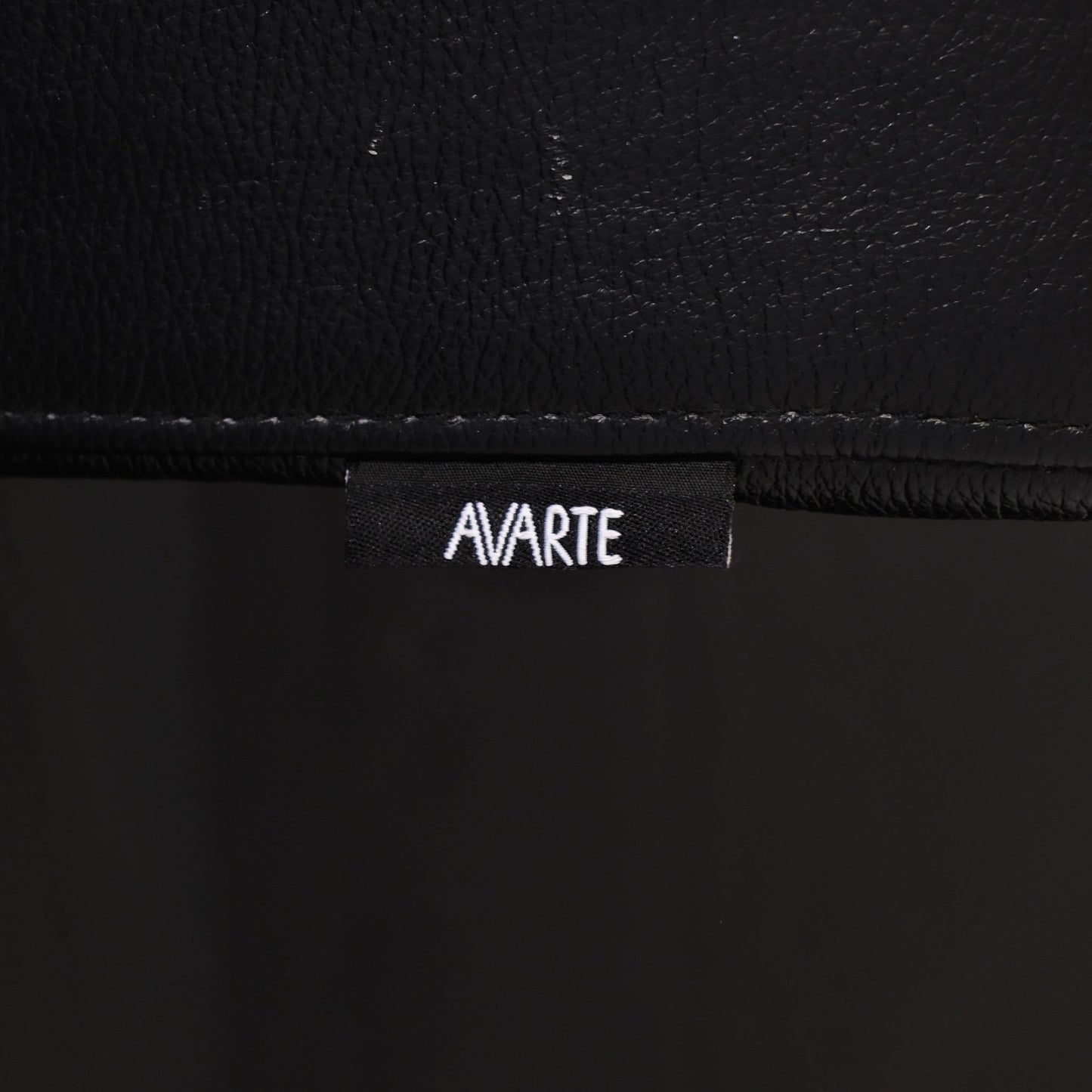 Yrjö Kukkapuro Ateljee 3-Seater Sofa for Avarte in Black Leather