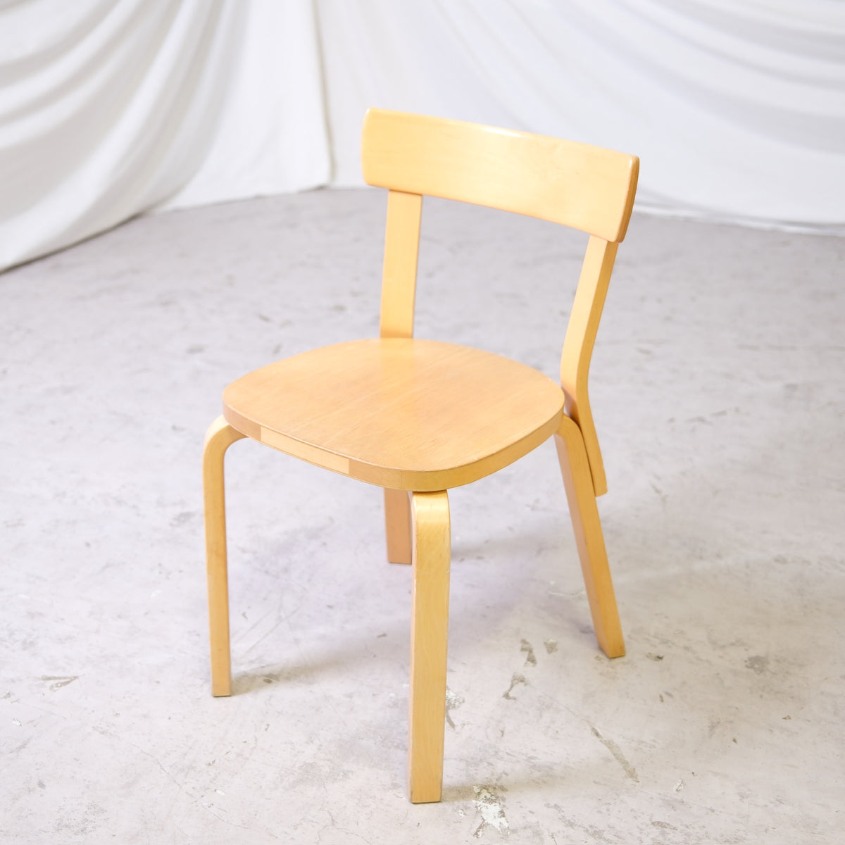 Alvar Aalto Chair 69 in Birch by Artek