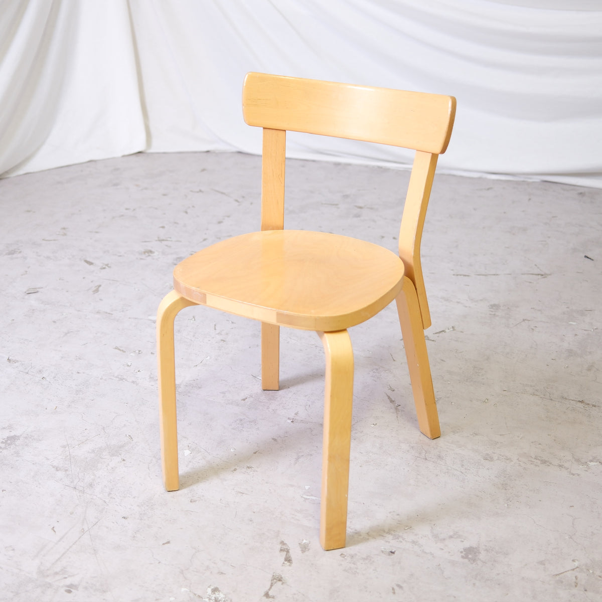Alvar Aalto Chair 69 in Birch by Artek