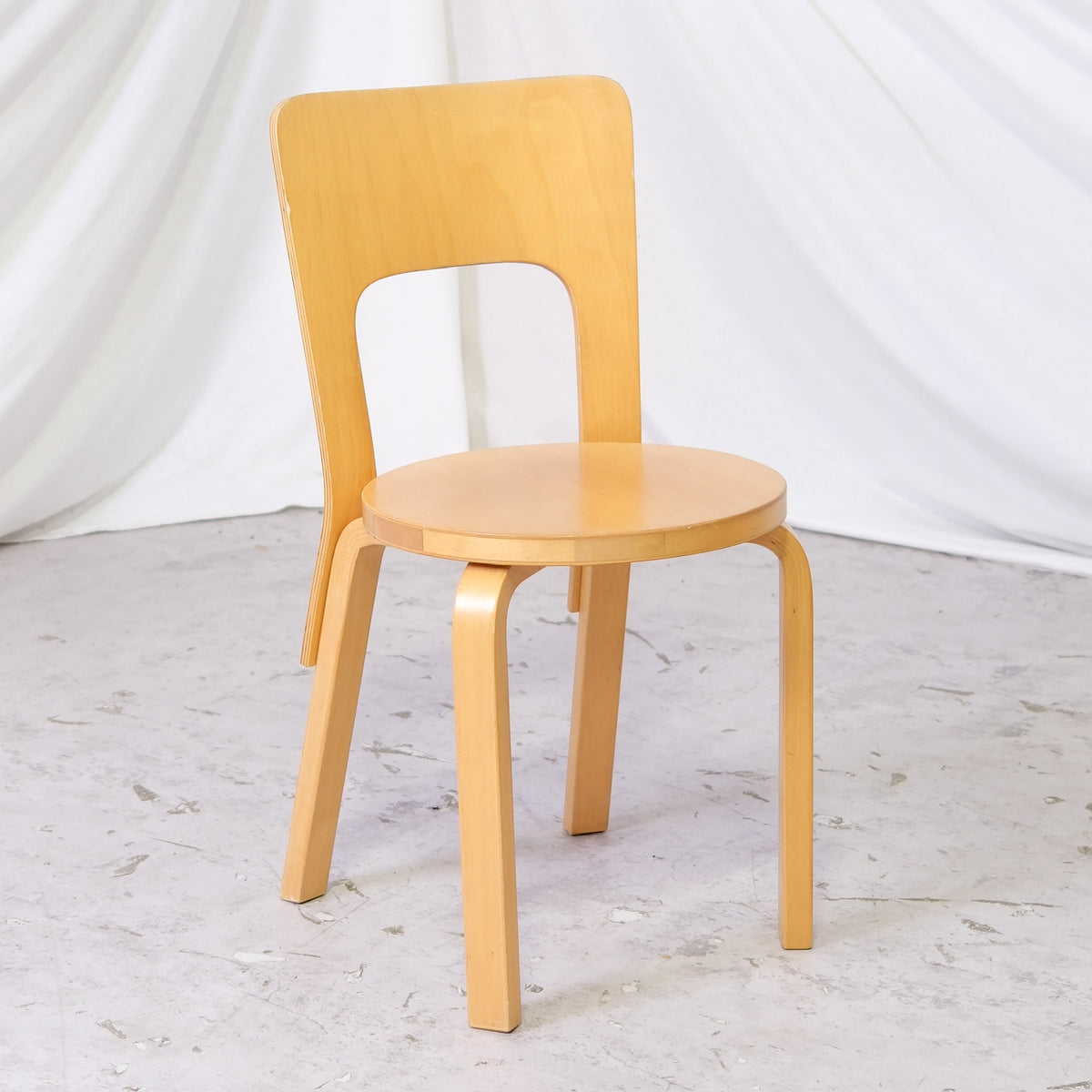 Alvar Aalto Chair 66 in Birch by Artek