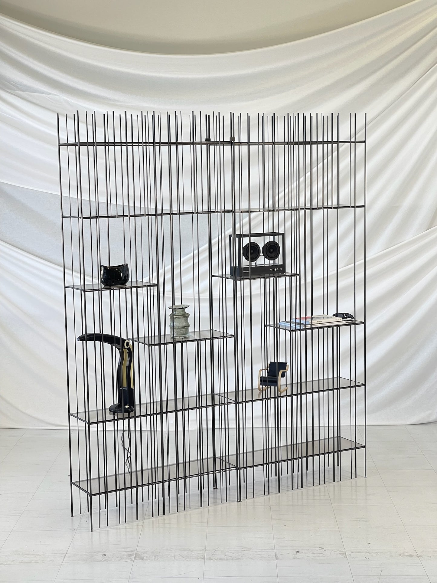 Metrica Bookshelf by Cntrlzak Studio
