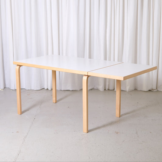 Artek Large Drop Leaf Table by Alvar Aalto