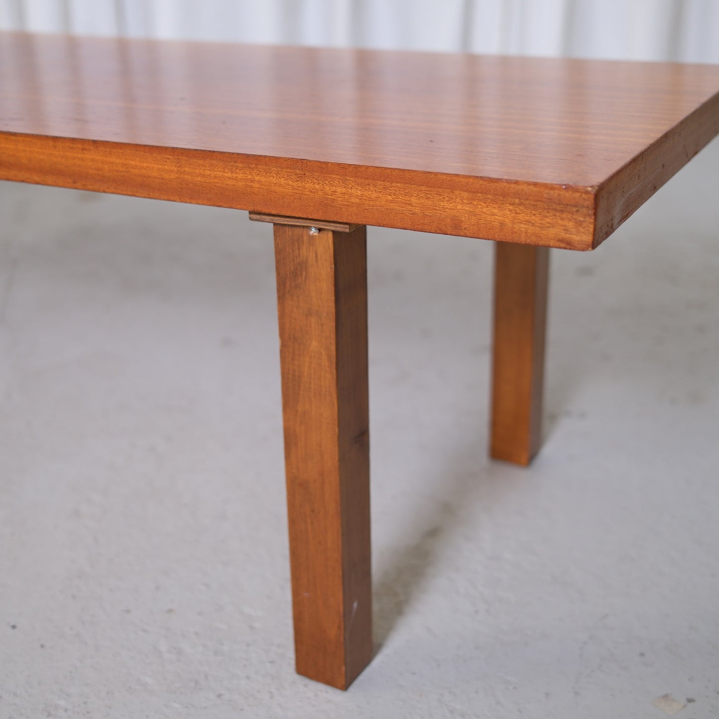 Vintage Japandi Style Teak Coffee Table
