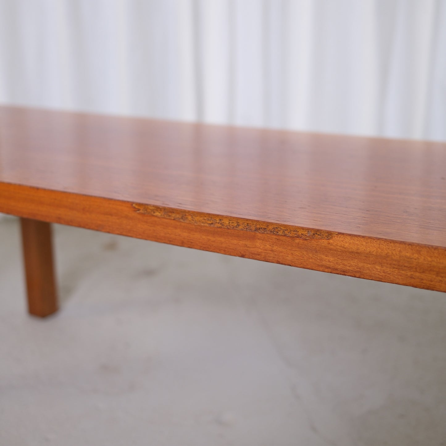Vintage Japandi Style Teak Coffee Table