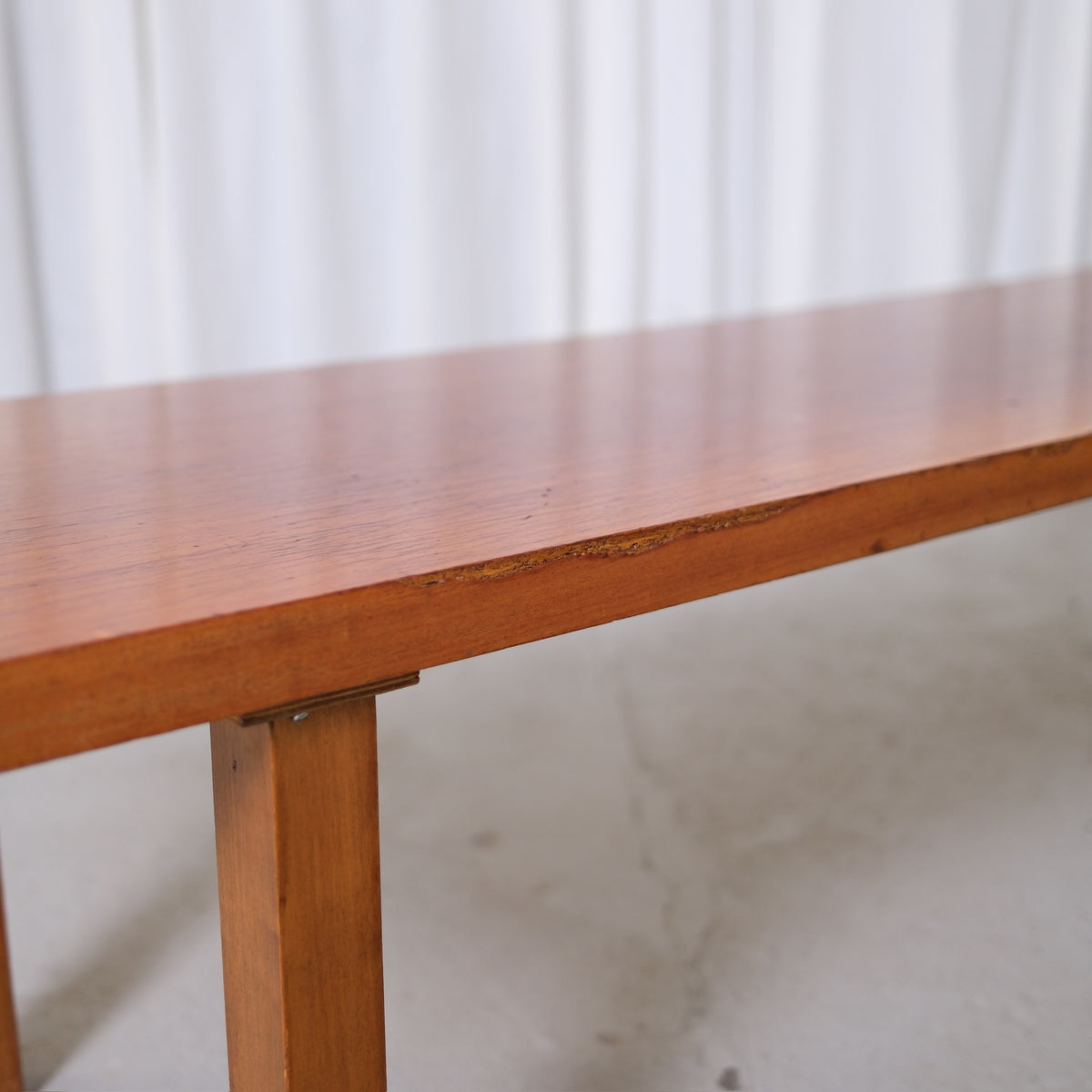 Vintage Japandi Style Teak Coffee Table