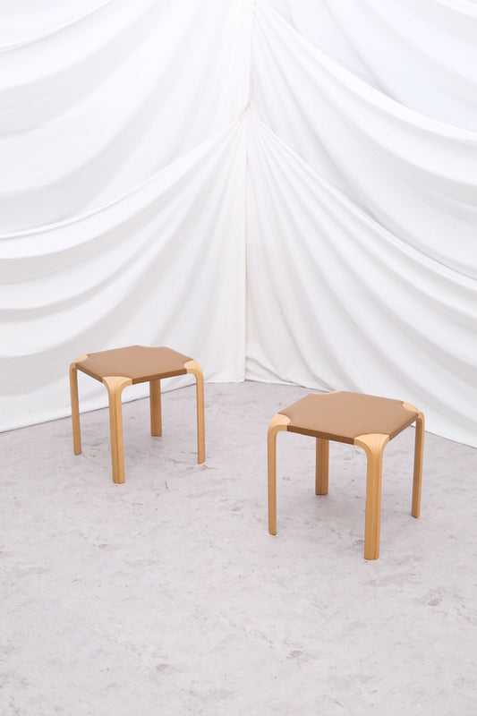 Artek X601 Fan Leg Stools - Pino Interiors