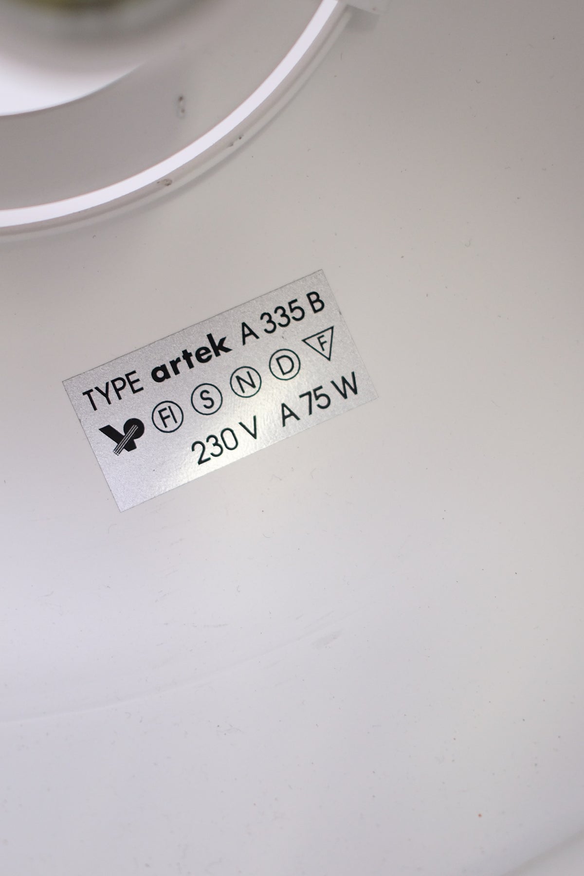 Alvar Aalto A335B lamp, manufactured by Valaisinpaja - Pino Interiors