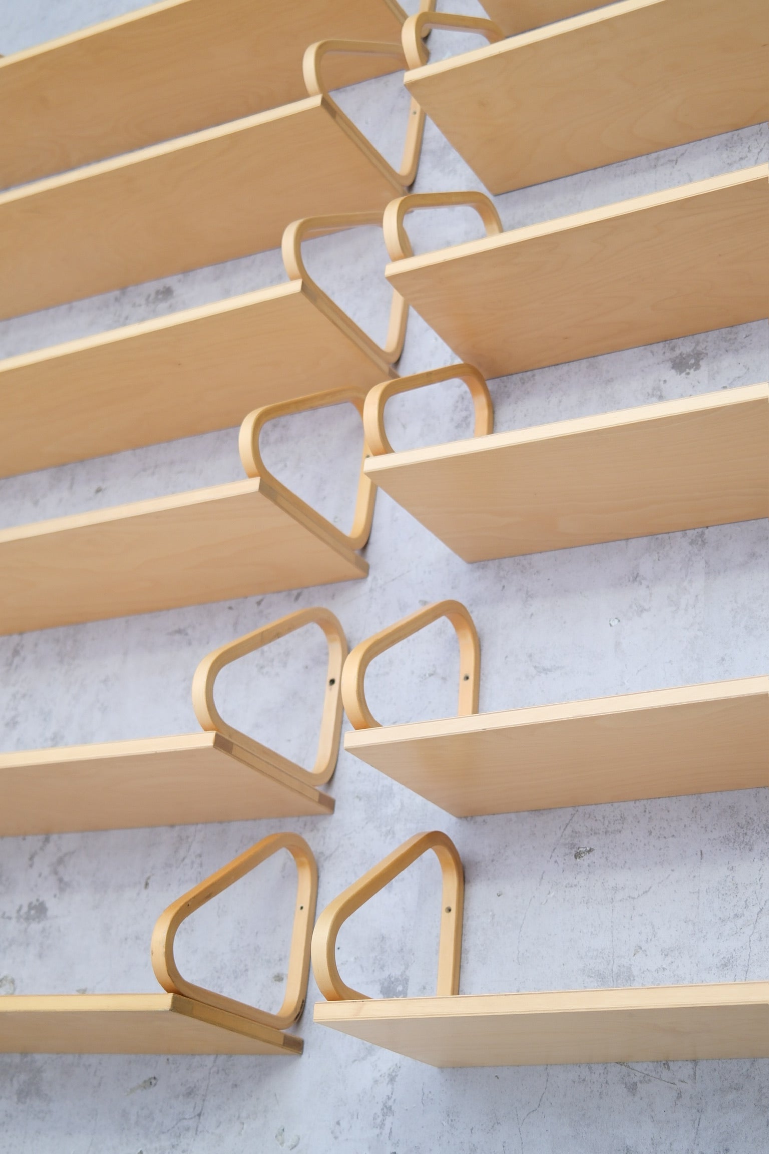 Alvar Aalto Wall Shelf 112B - Pino Interiors
