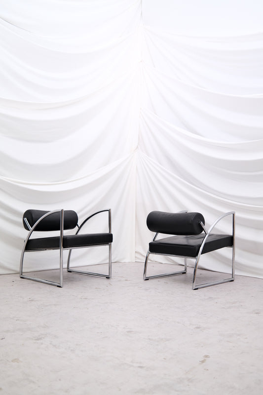 Danish Modern Lounge Chairs by Torben Skov (2 available) - Pino Interiors