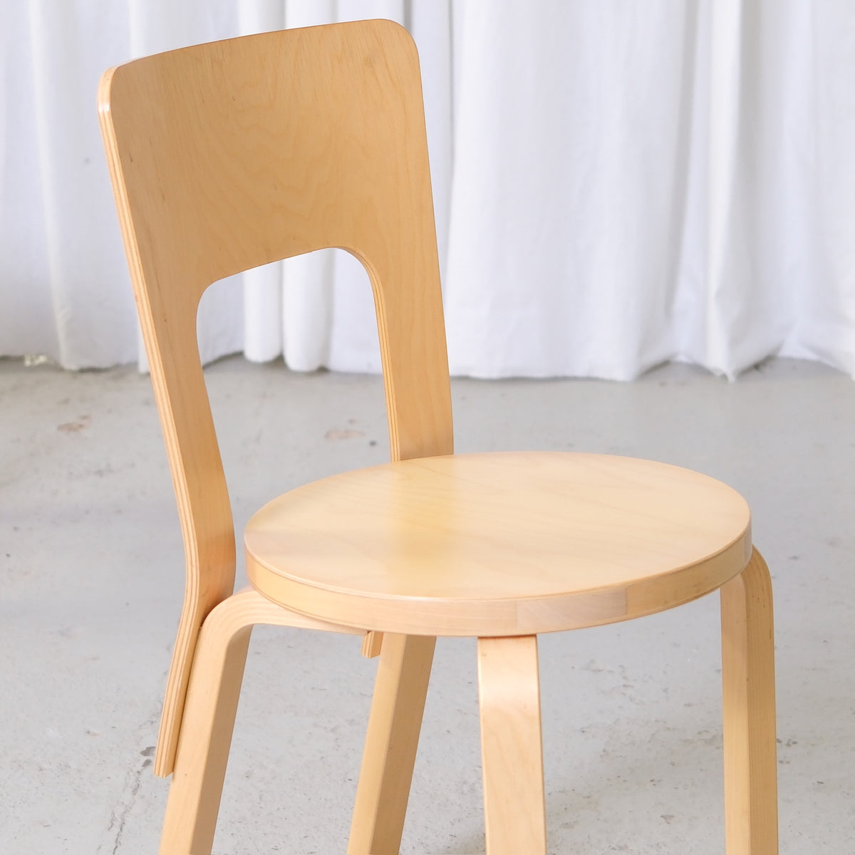 Artek Chair 66 by Alvar Aalto in Birch