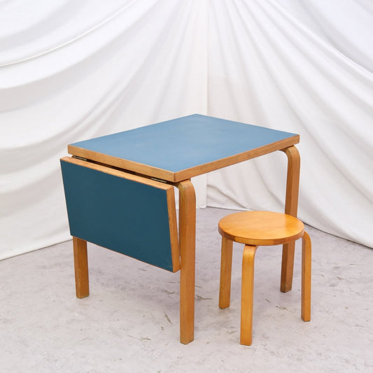 Artek DL82 Drop-Leaf Table OY HUONEKALU- JA RAKENNUSTYTEHDAS AB, 1940/1950S