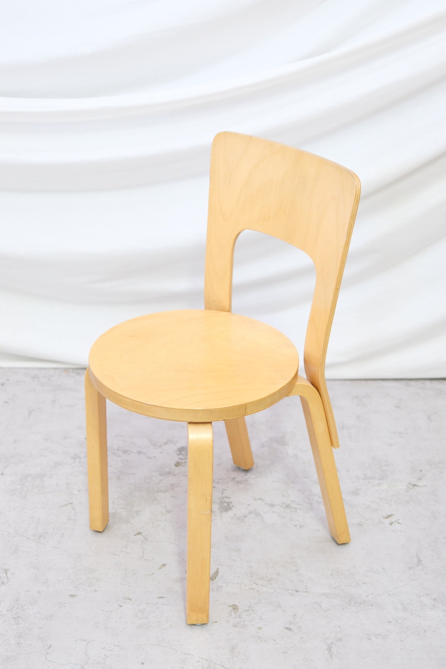 Artek 66 Chairs in Birch - Alvar Aalto