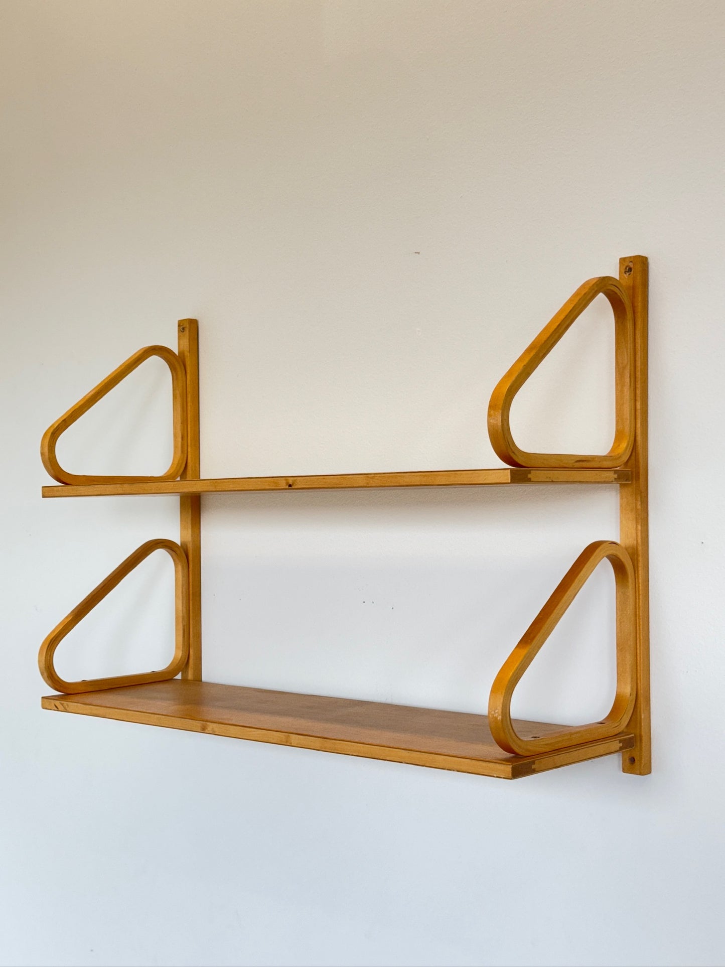 Alvar Aalto Wall Shelf 112B 2-Part