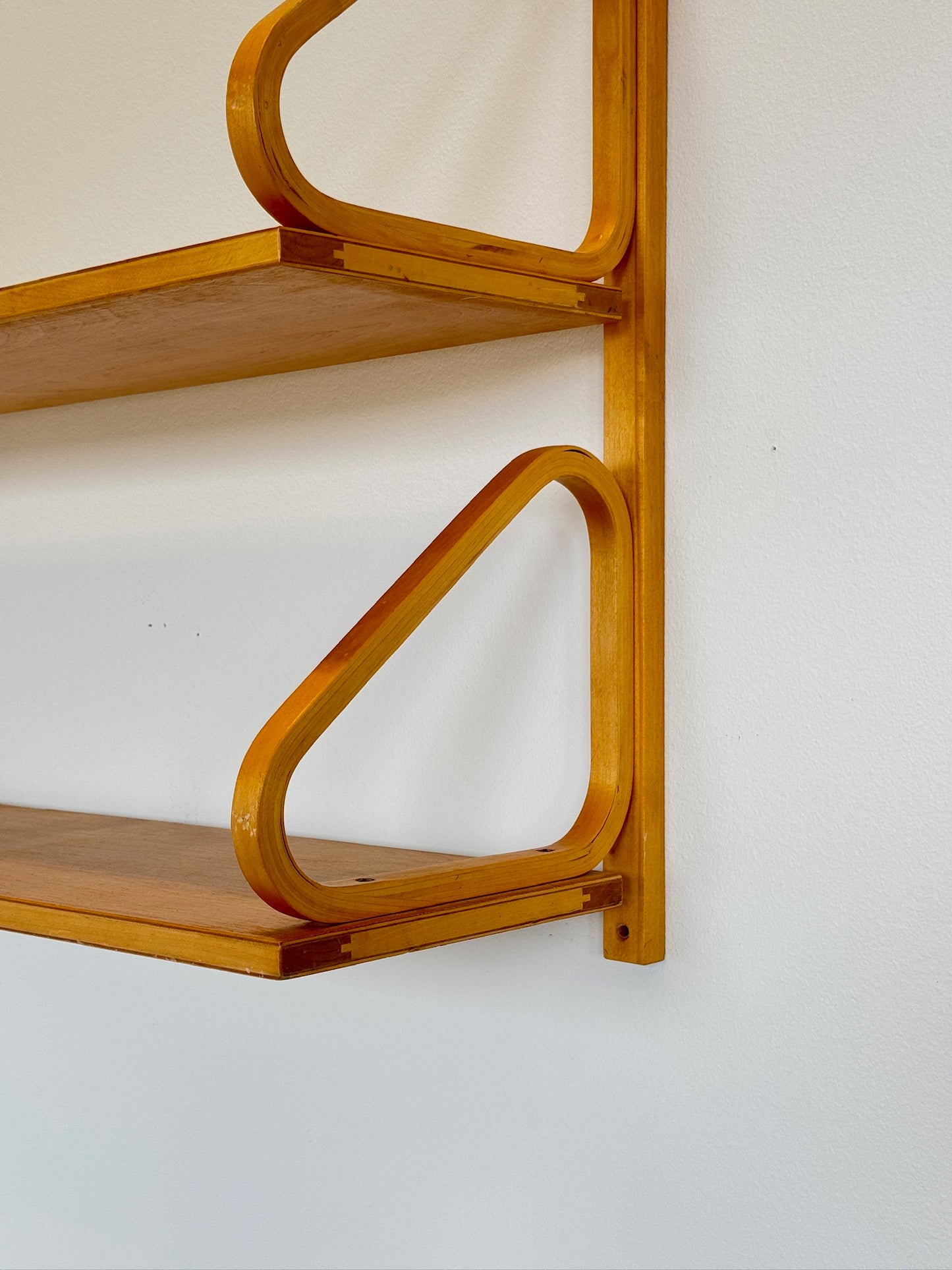 Alvar Aalto Wall Shelf 112B 2-Part