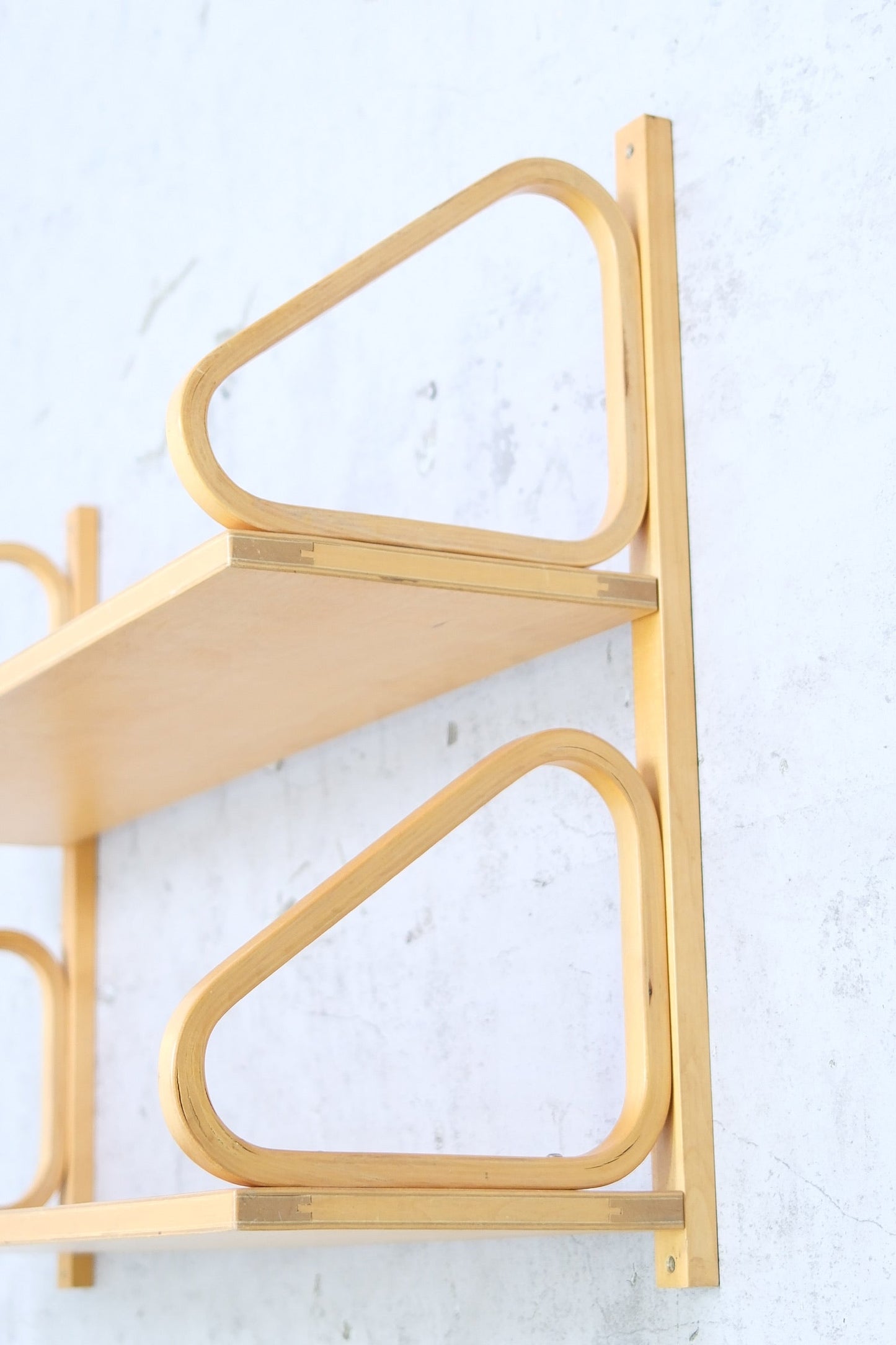 Alvar Aalto Wall Shelf 112B 2-Part