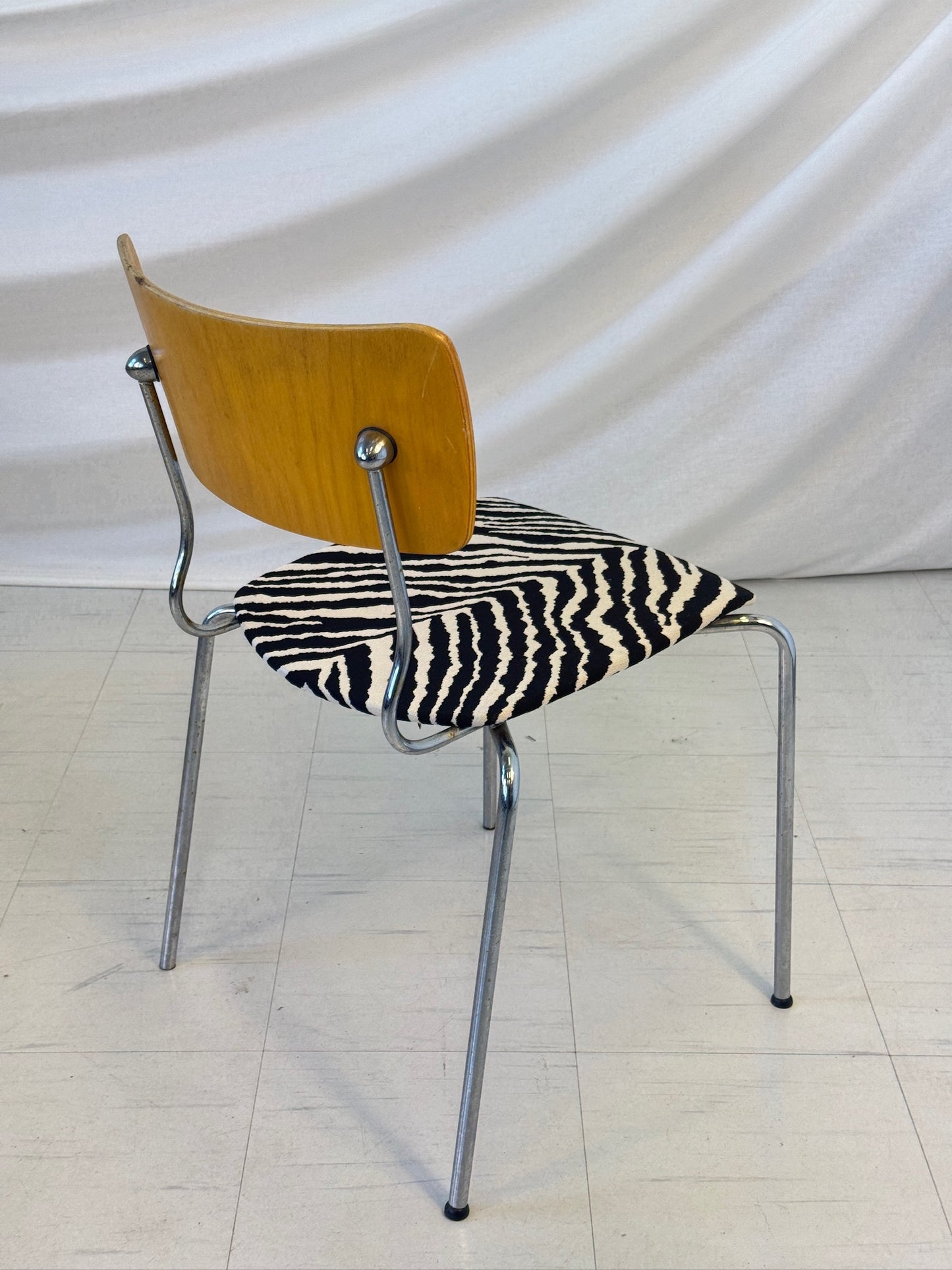 Vintage Zebra Chair