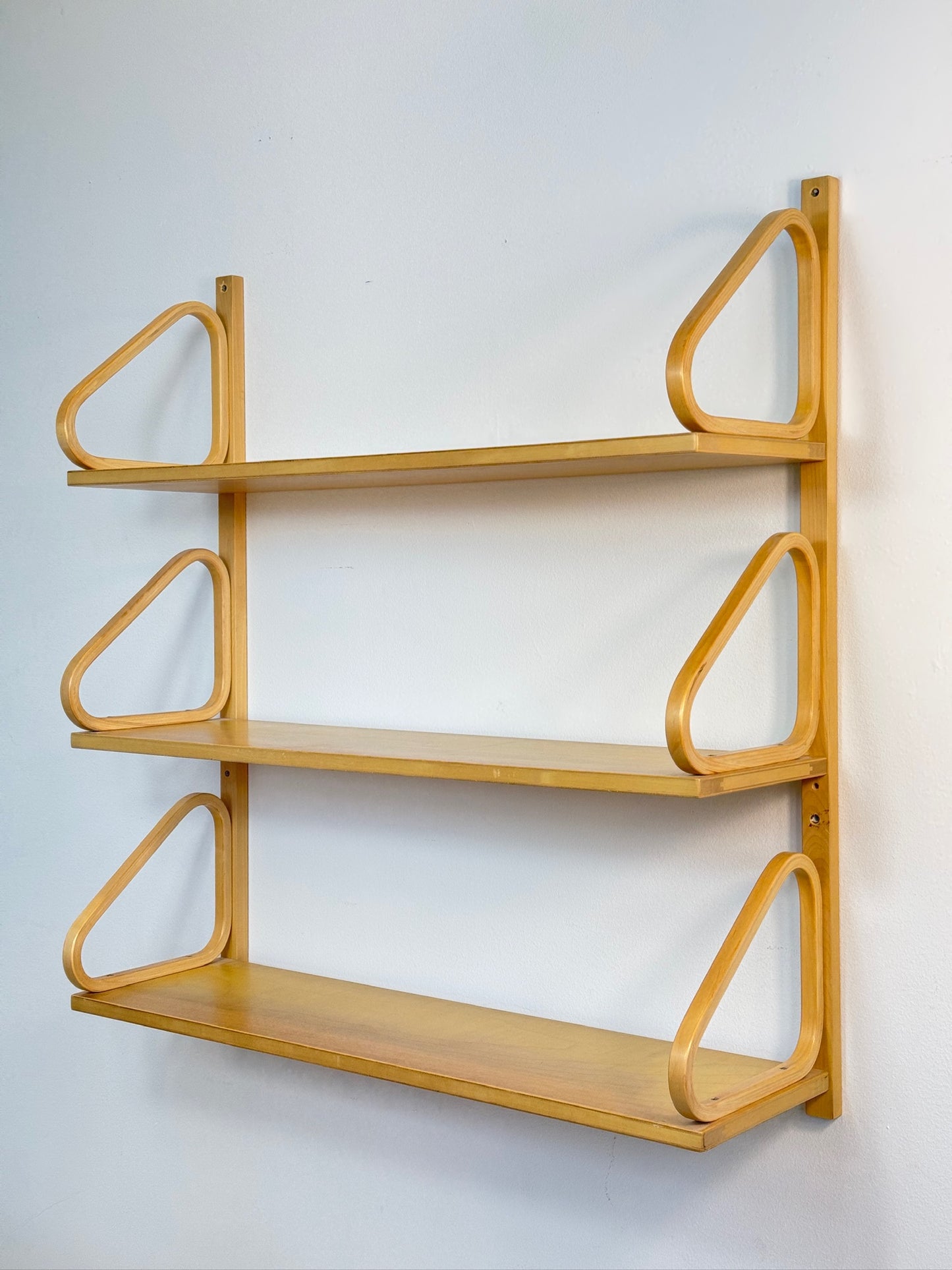 Alvar Aalto Wall Shelf 112B 3-Part
