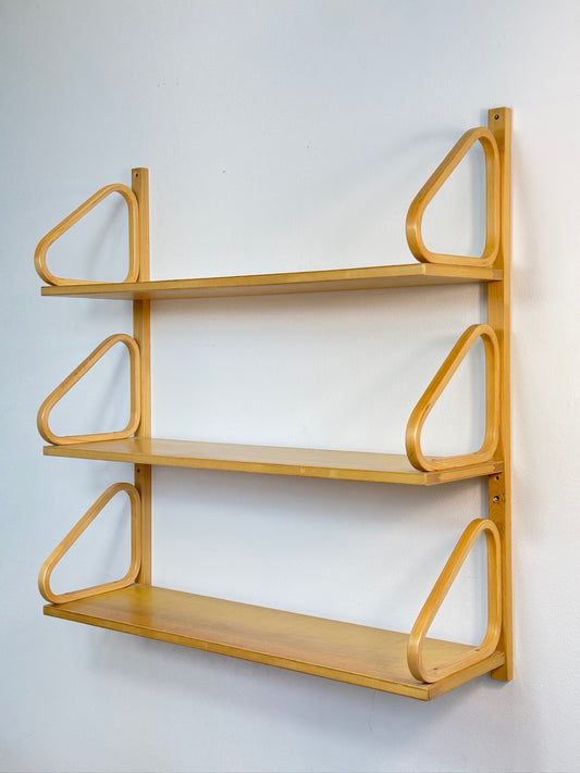 Alvar Aalto Wall Shelf 112B 3-Part