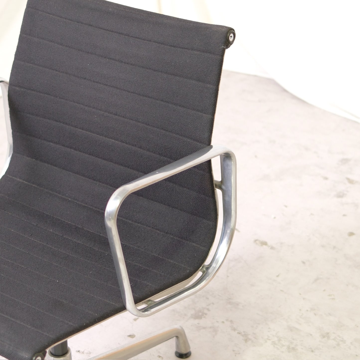Charles Eames & Ray Eames EA108 Office Chairs – Vitra - Black Canvas