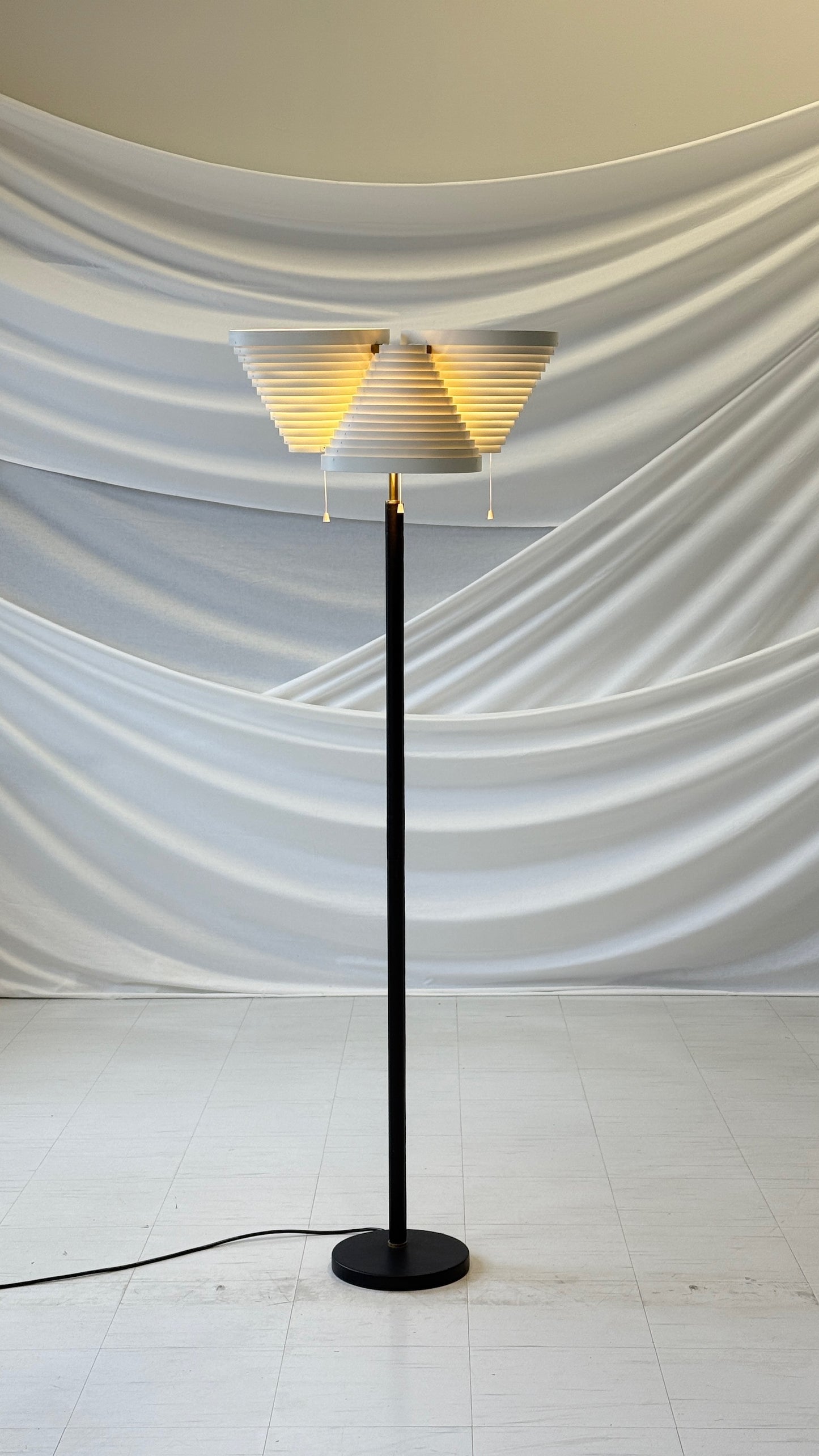 Artek Floor Lamp A809 by Alvar Aalto