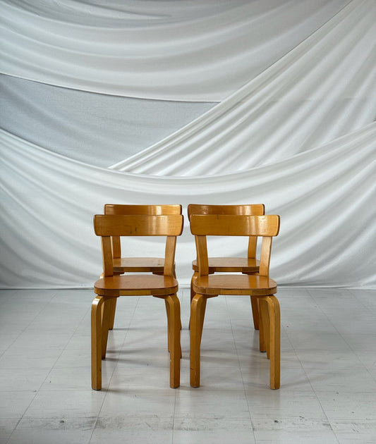 Alvar Aalto Artek 69 -tuolit, 4 kpl
