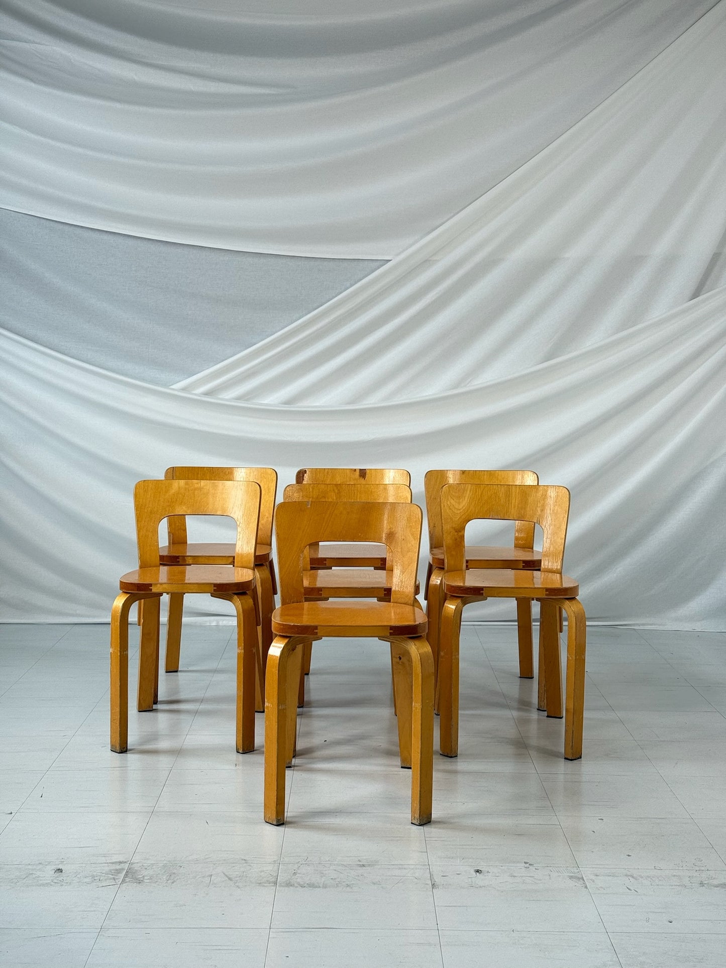 Artek A65 Chair by Alvar Aalto