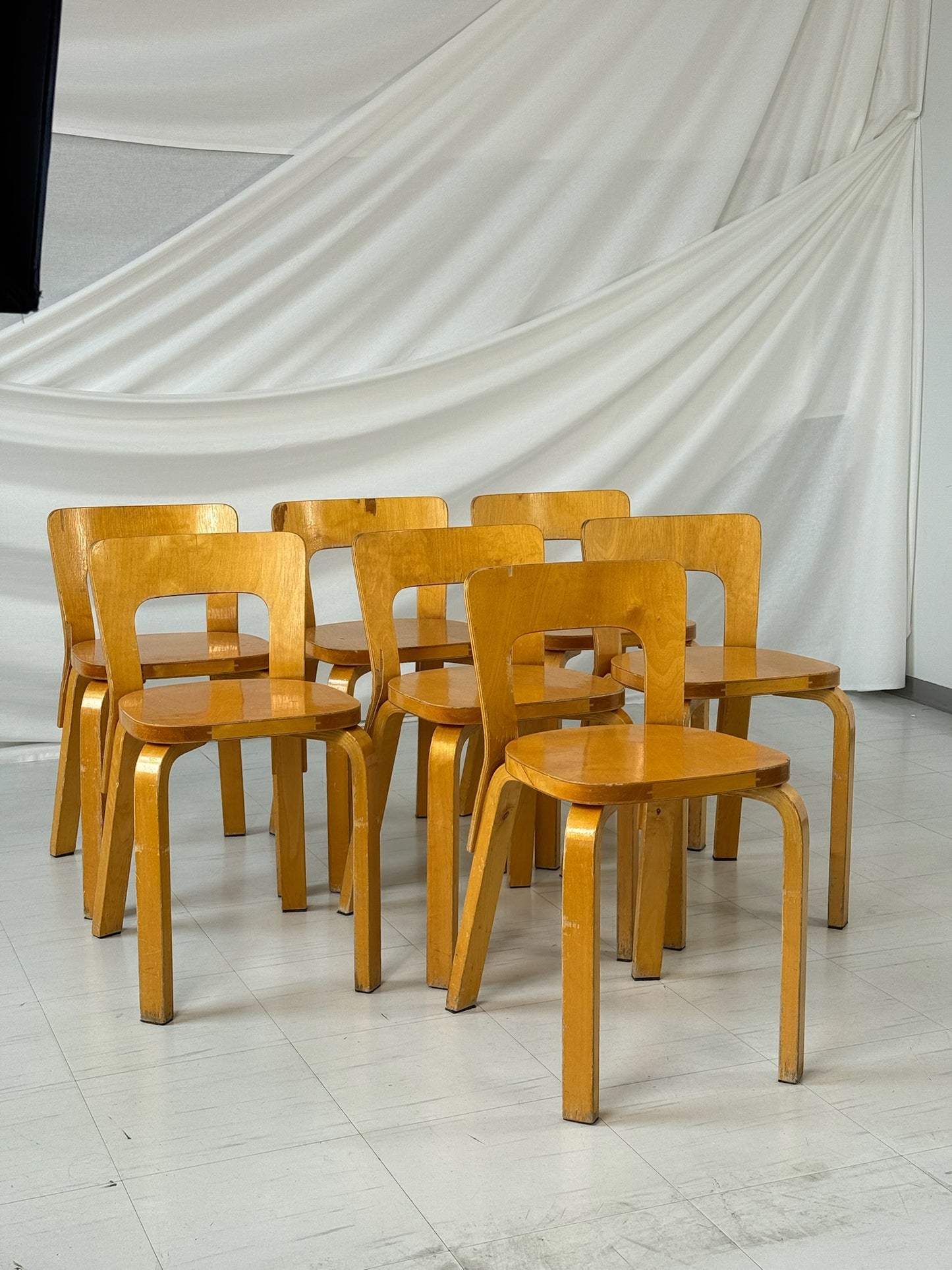 Artek A65 Chair by Alvar Aalto