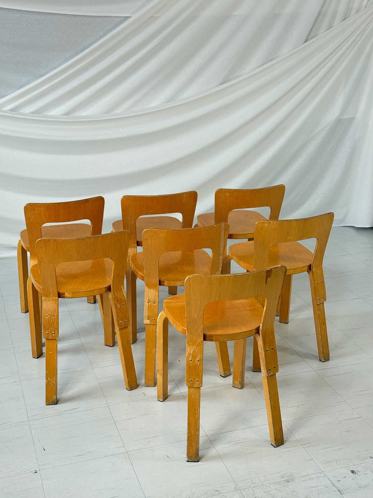 Artek A65 Chair by Alvar Aalto