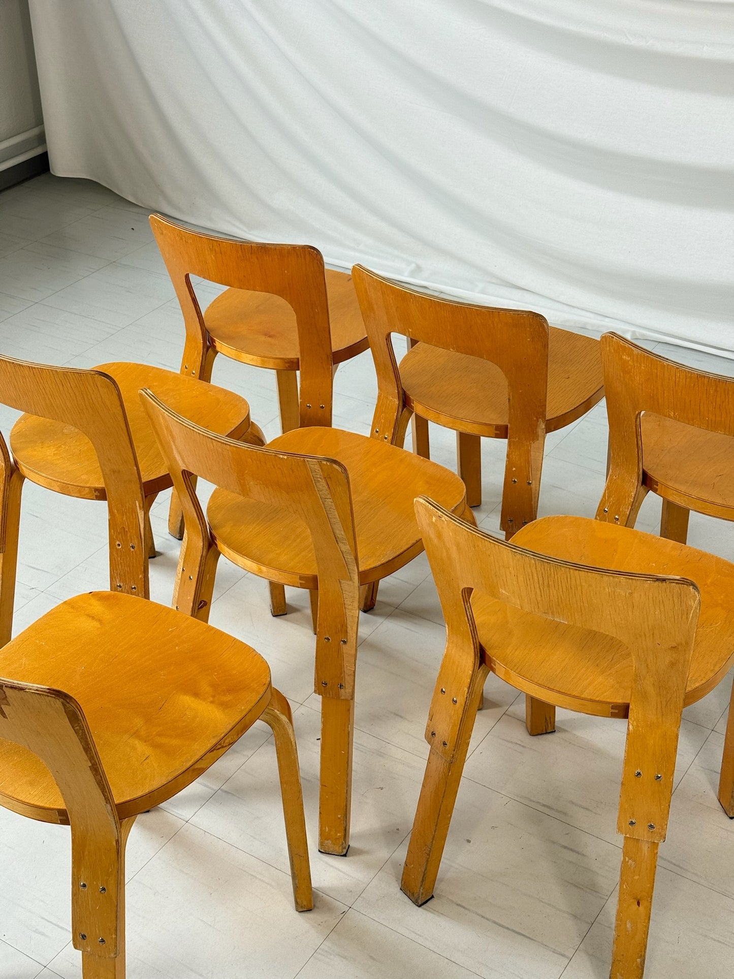 Artek A65 Chair by Alvar Aalto