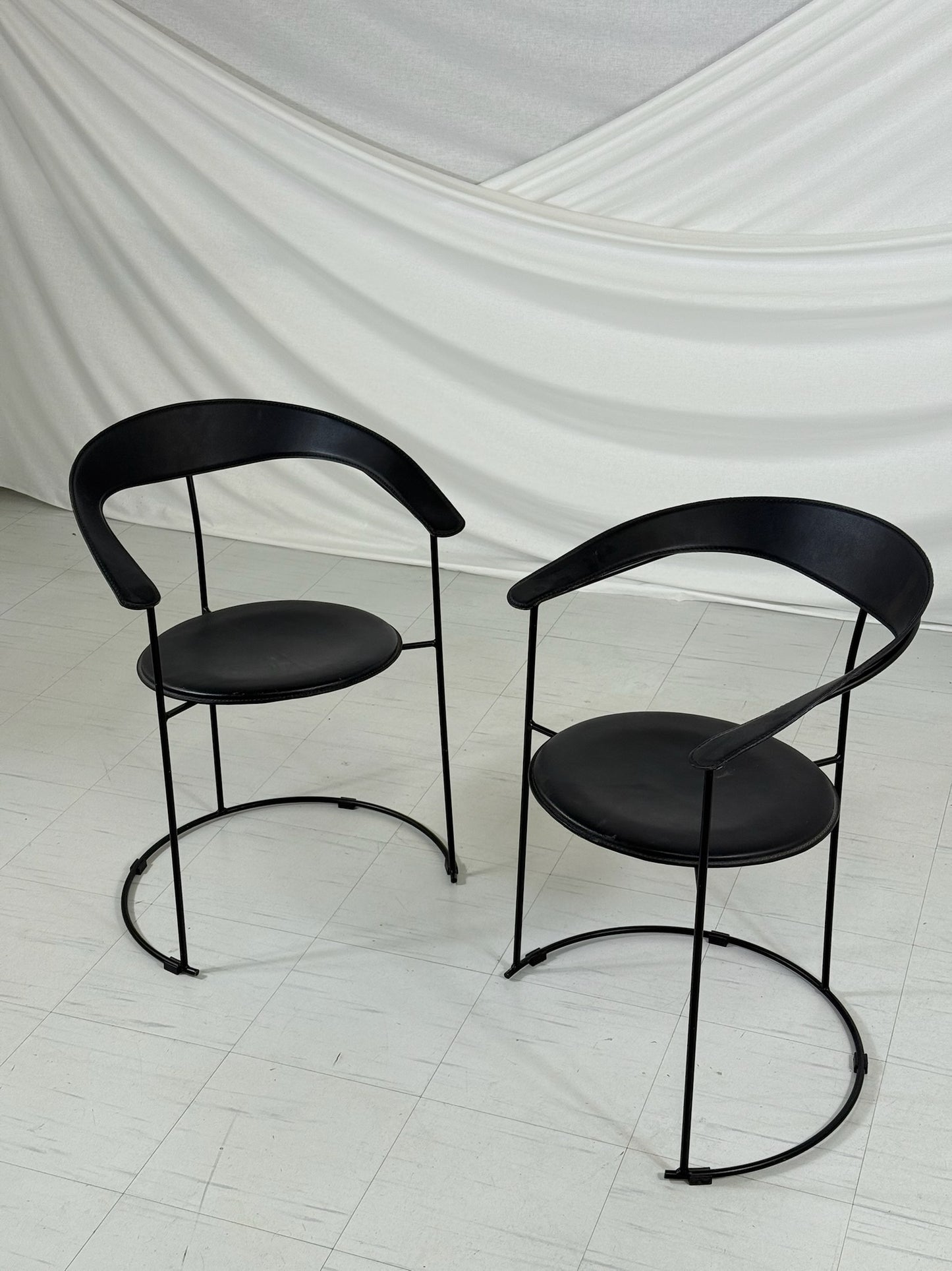 Italialaiset vintage-ruokapöydän tuolit, pari