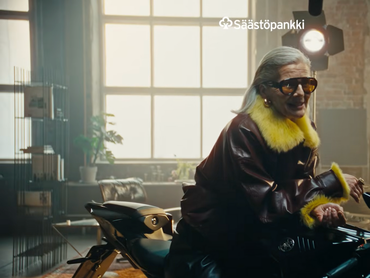 Säästöpankki campaign set styled with Pino rental furniture
