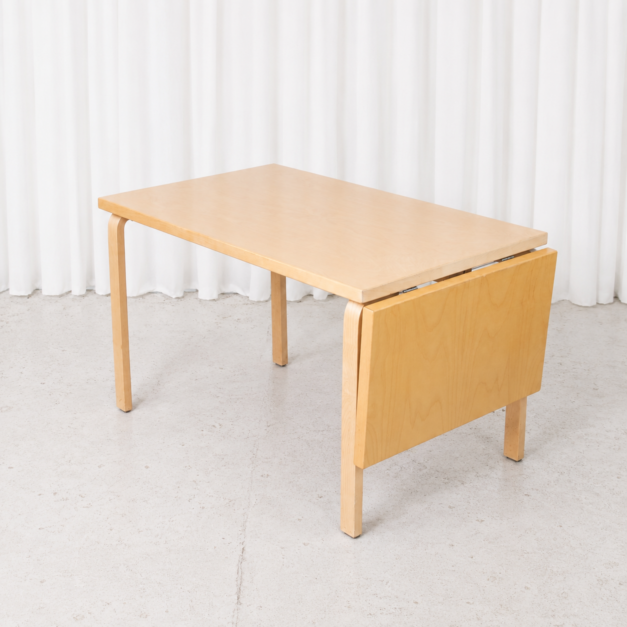 Artek Drop-Leaf Dining Table by Alvar Aalto