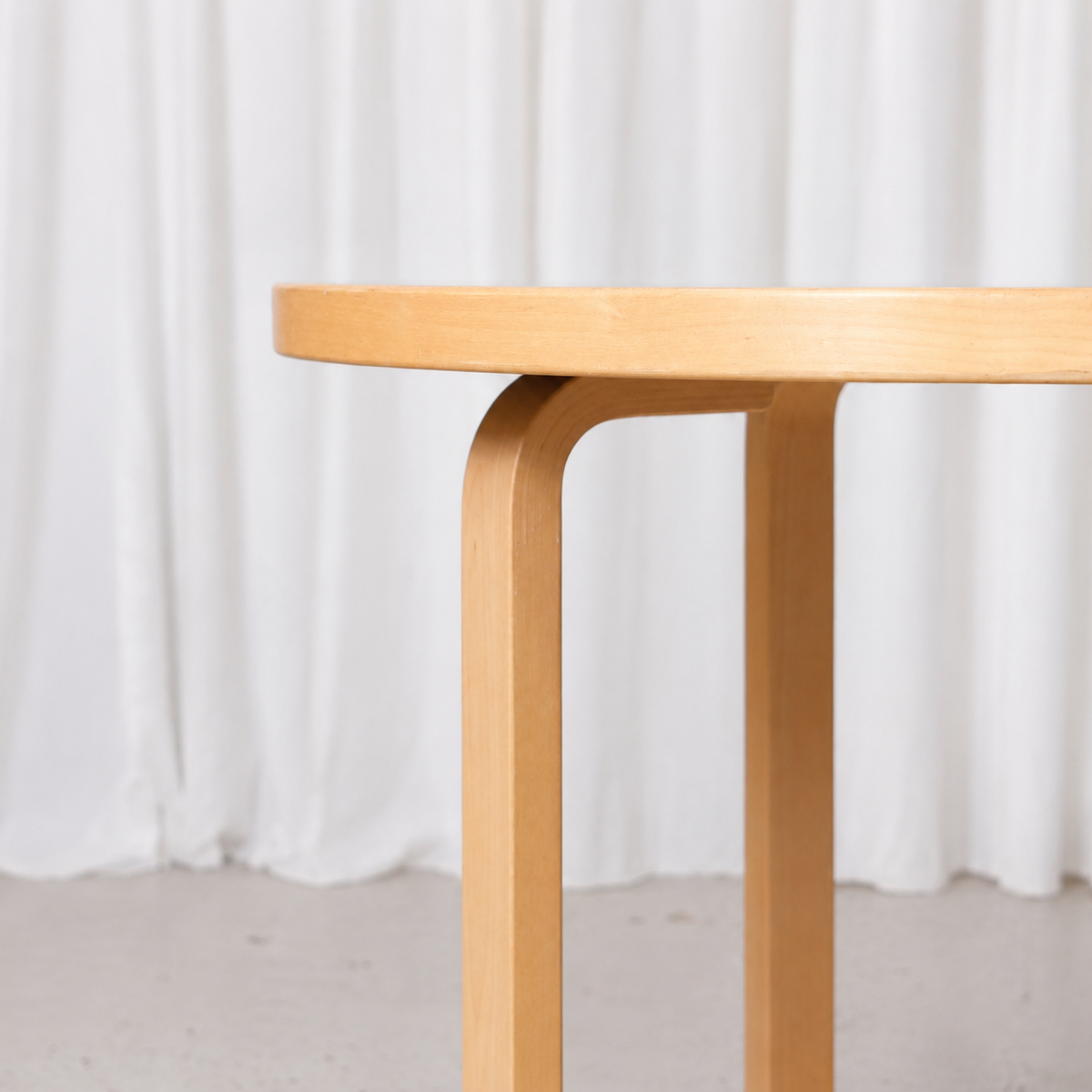 Artek 90A Table Blue Laminate by Alvar Aalto, 2013