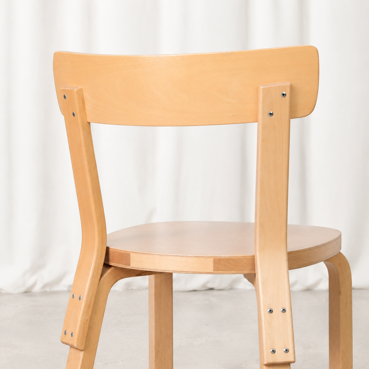 Artek Chair 69 in Birch by Alvar Aalto