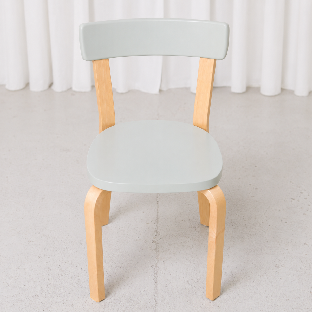 Artek 69 Chair Mint Green by Alvar Aalto, 2014