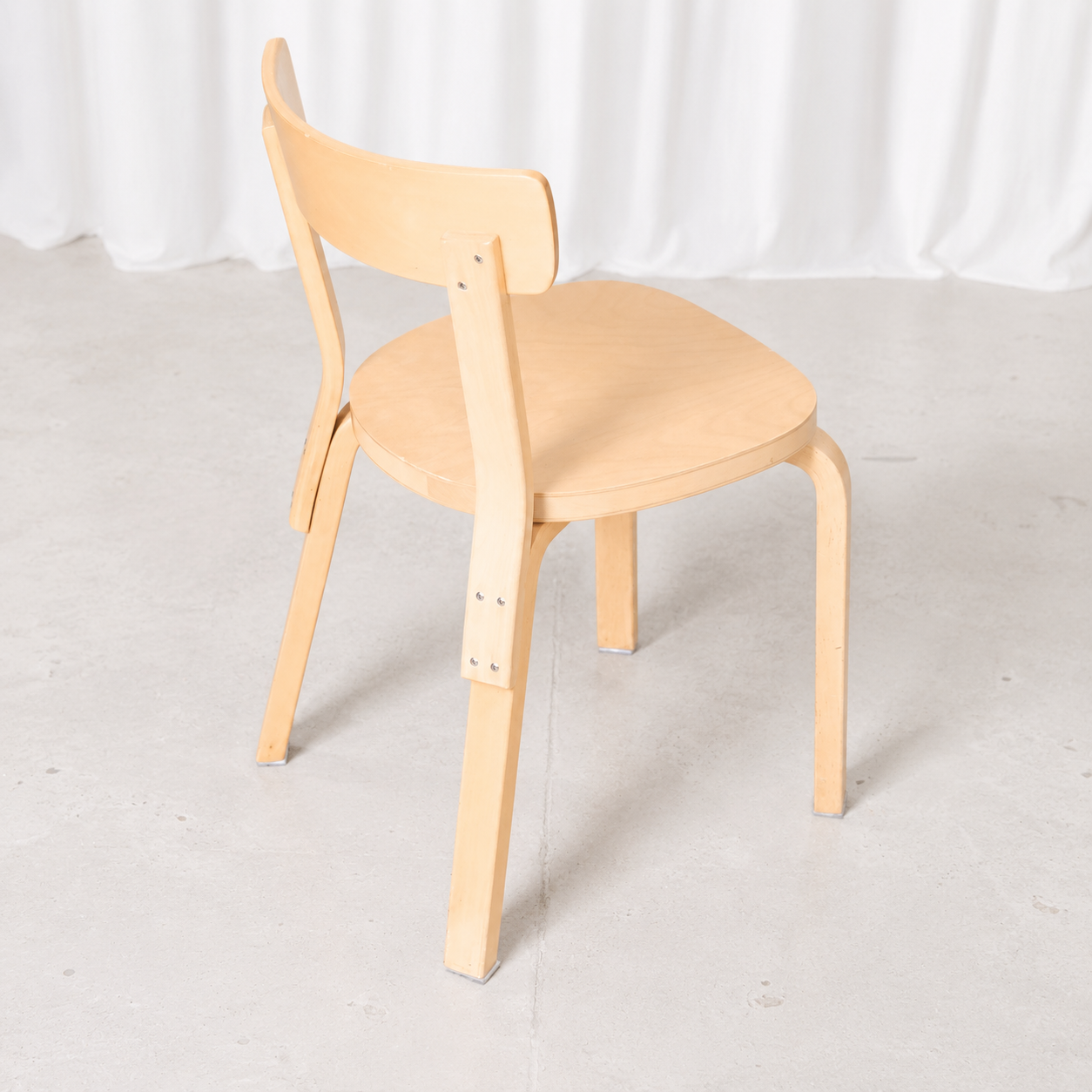 Artek Chair 69 in Birch by Alvar Aalto