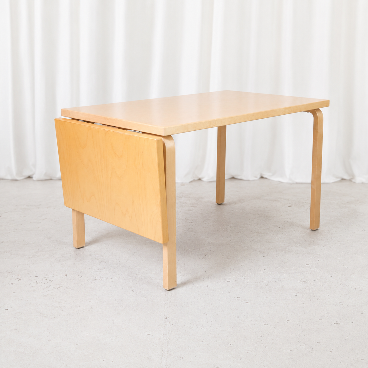 Artek Drop-Leaf Dining Table by Alvar Aalto