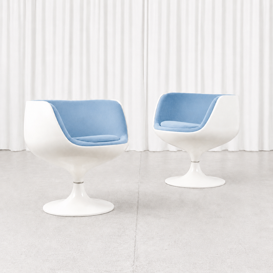 Eero Aarnio Cognac Lounge Chair for Asko with Custom Upholstery
