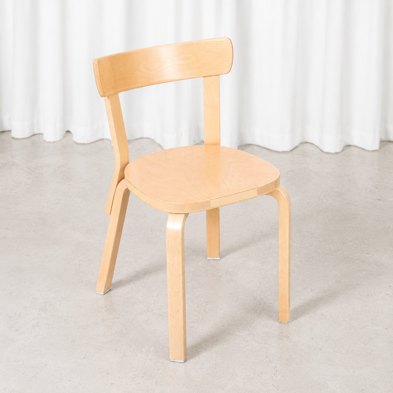 Artek Chair 69 in Birch by Alvar Aalto