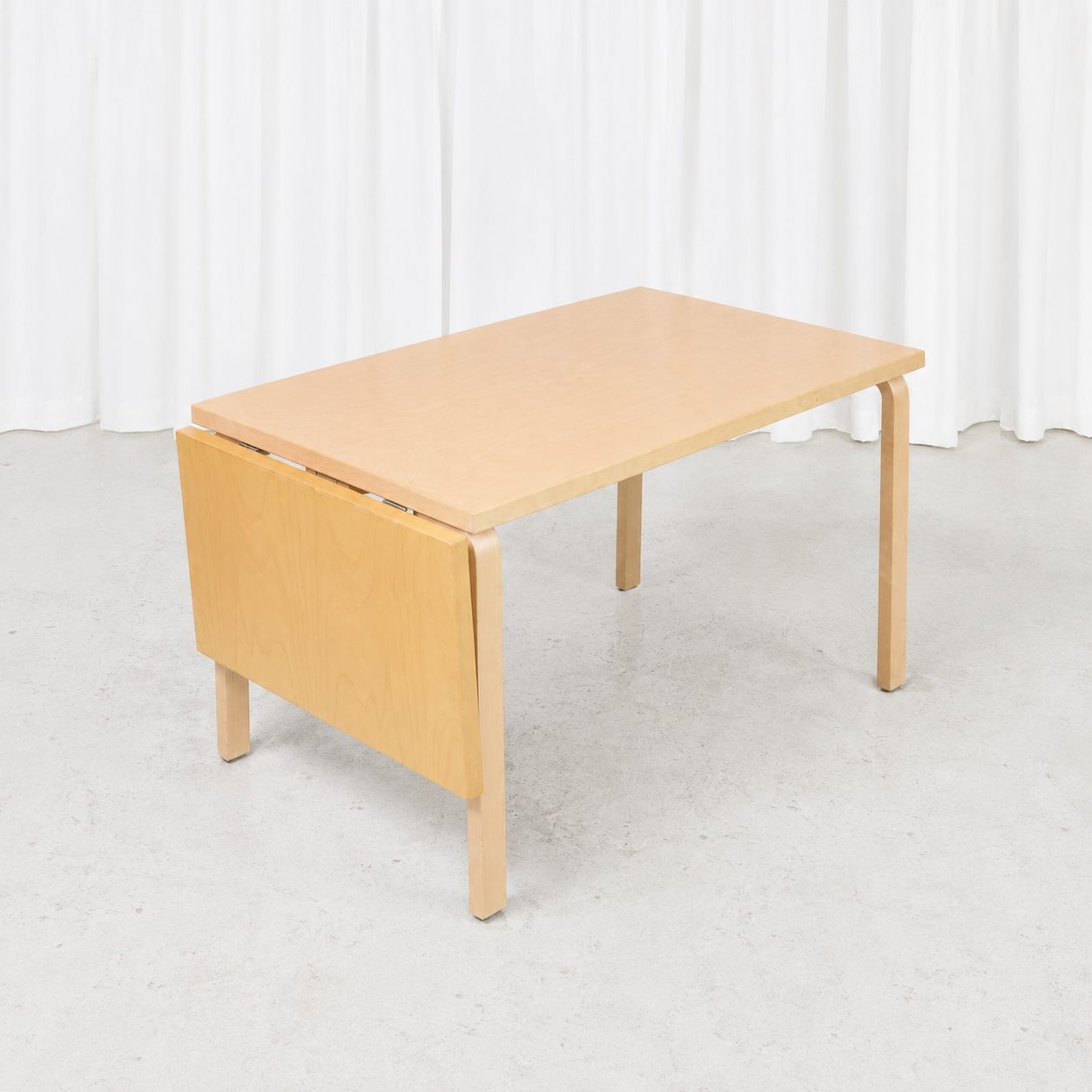 Artek Drop-Leaf Dining Table by Alvar Aalto